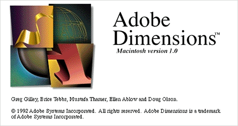 Adobe Dimensions